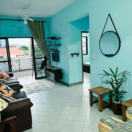 Ap Beira-Mar Com Wi-Fi E Garagem Lägenhet Mongaguá Exteriör bild